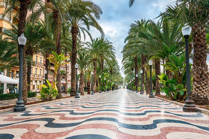 Very Lightful Apartment. Incredible Sea Views. Big Terrace, Swimming Pool. Ac. Very Close To Alicante City Center. Εξωτερικό φωτογραφία