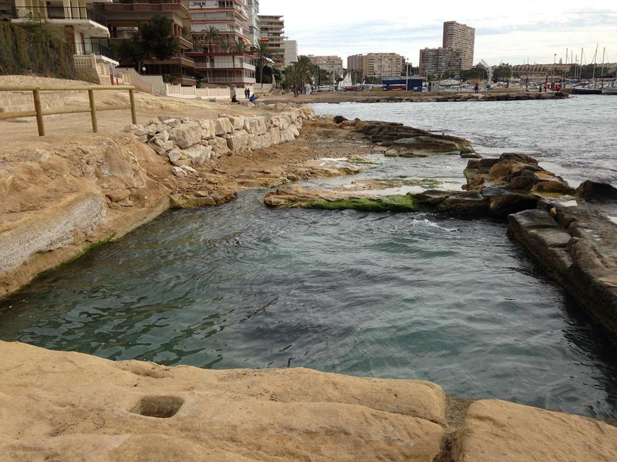 Very Lightful Apartment. Incredible Sea Views. Big Terrace, Swimming Pool. Ac. Very Close To Alicante City Center. Εξωτερικό φωτογραφία