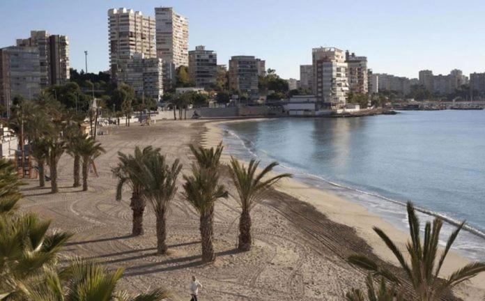 Very Lightful Apartment. Incredible Sea Views. Big Terrace, Swimming Pool. Ac. Very Close To Alicante City Center. Εξωτερικό φωτογραφία